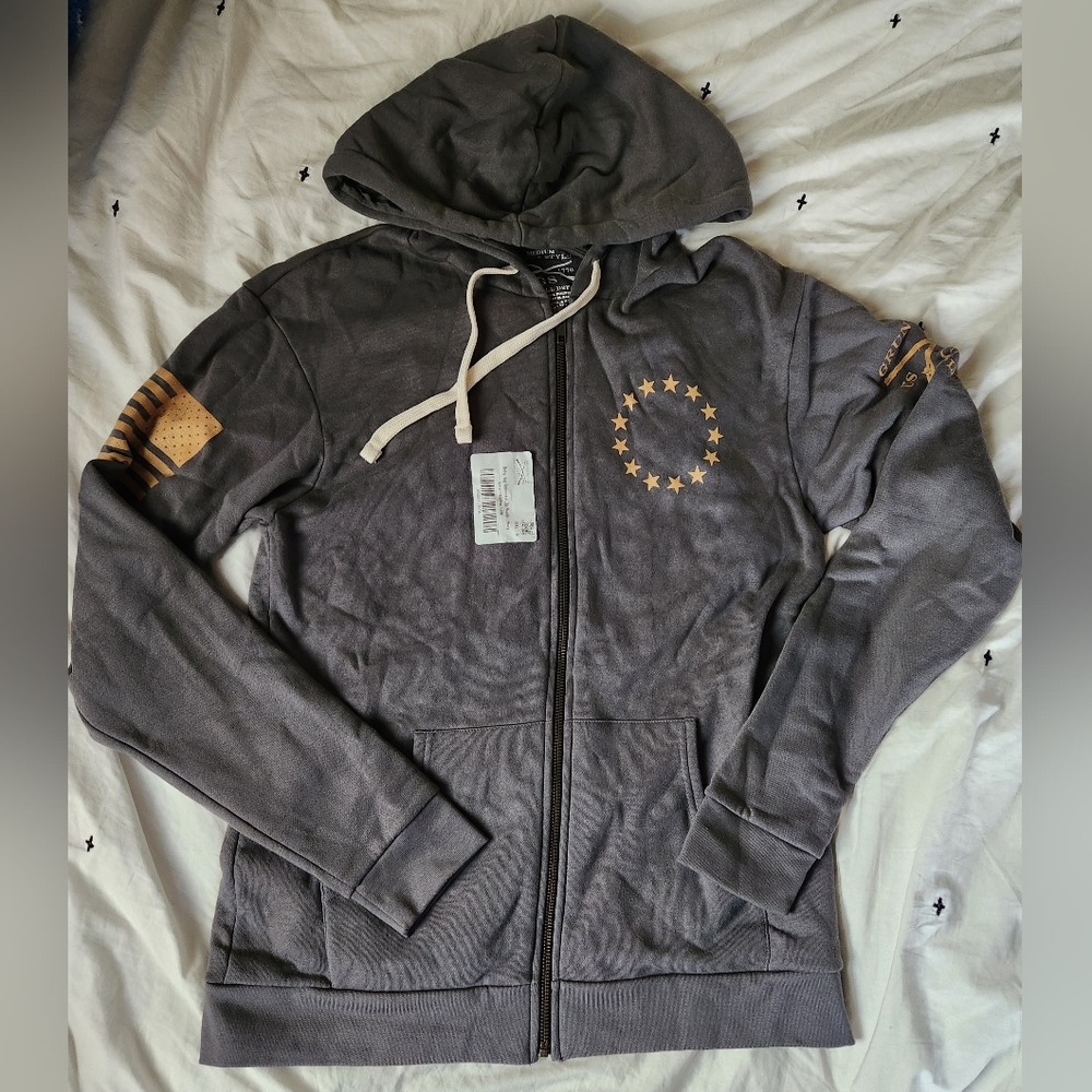 Men's Grunt Style zip up hoodie, size medium